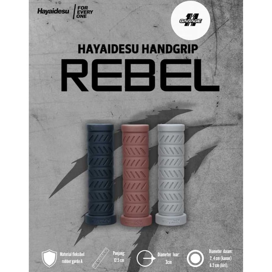 Bao tay Hayaidesu REBEL cho mô tô cổ điển Custom XSR, W175, Vulcan, Rebel, Enfield, Triumph, Benelli (Đuôi kín) chính hãng EnerSpeed