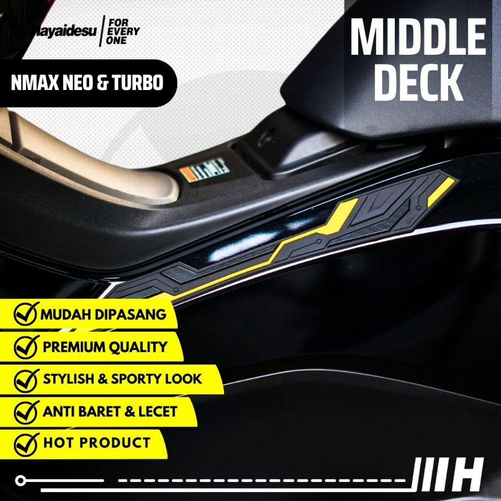 Ốp Bảo Vệ Lườn Giữa Hayaidesu Cho Yamaha NMAX Tiêu Chuẩn & NMAX Tech Max Chính Hãng EnerSpeed