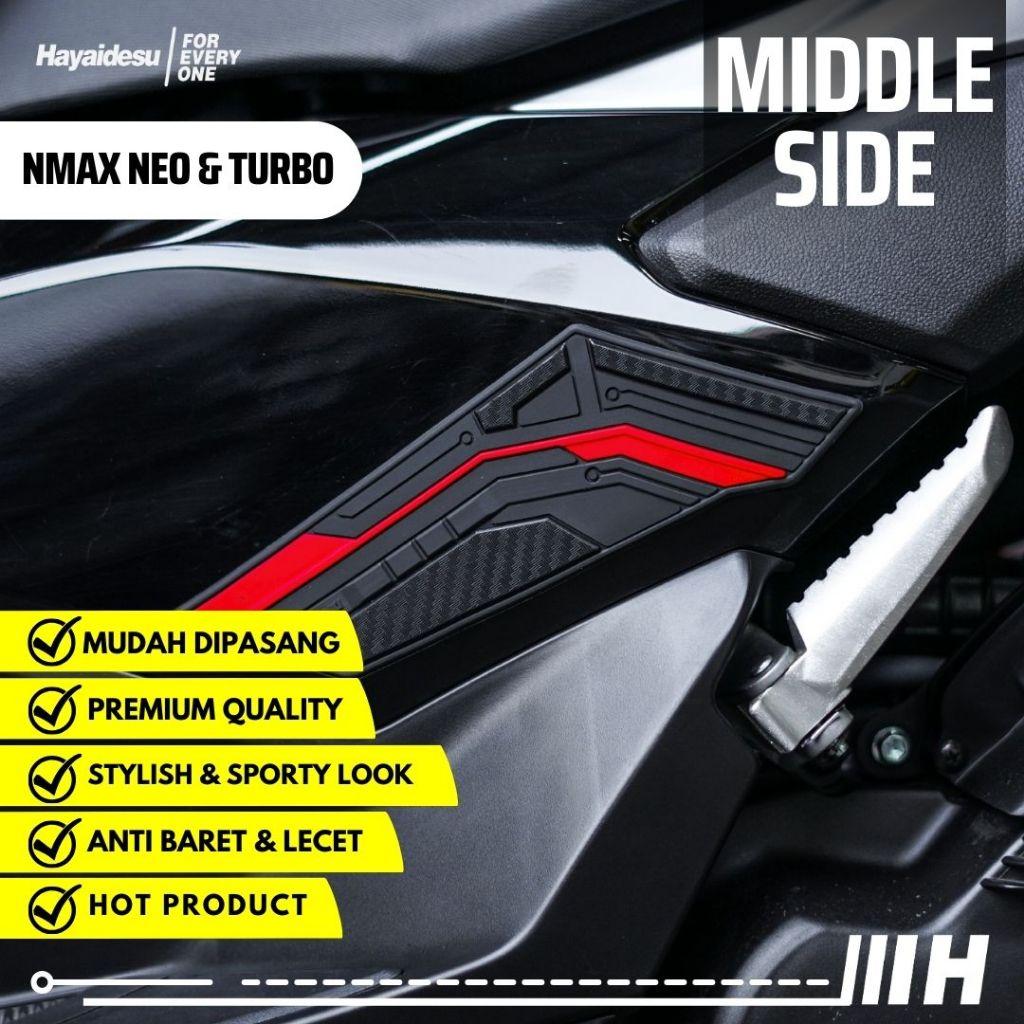 Miếng dán bảo vệ sườn giữa Hayaidesu cho Yamaha NMAX tiêu chuẩn & Tech Max chính hãng EnerSpeed