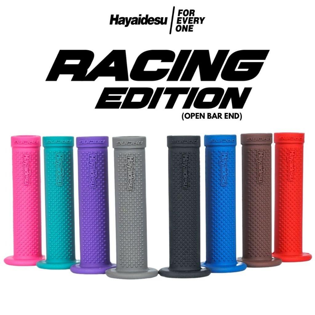 Bao tay Hayaidesu RACING (Hở đầu) cho xe máy Universal chính hãng EnerSpeed
