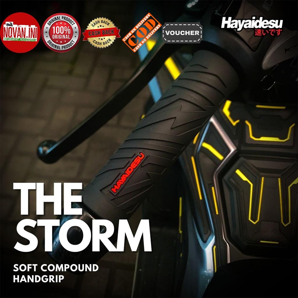 Bao tay xe máy Hayaidesu THE STORM chính hãng EnerSpeed