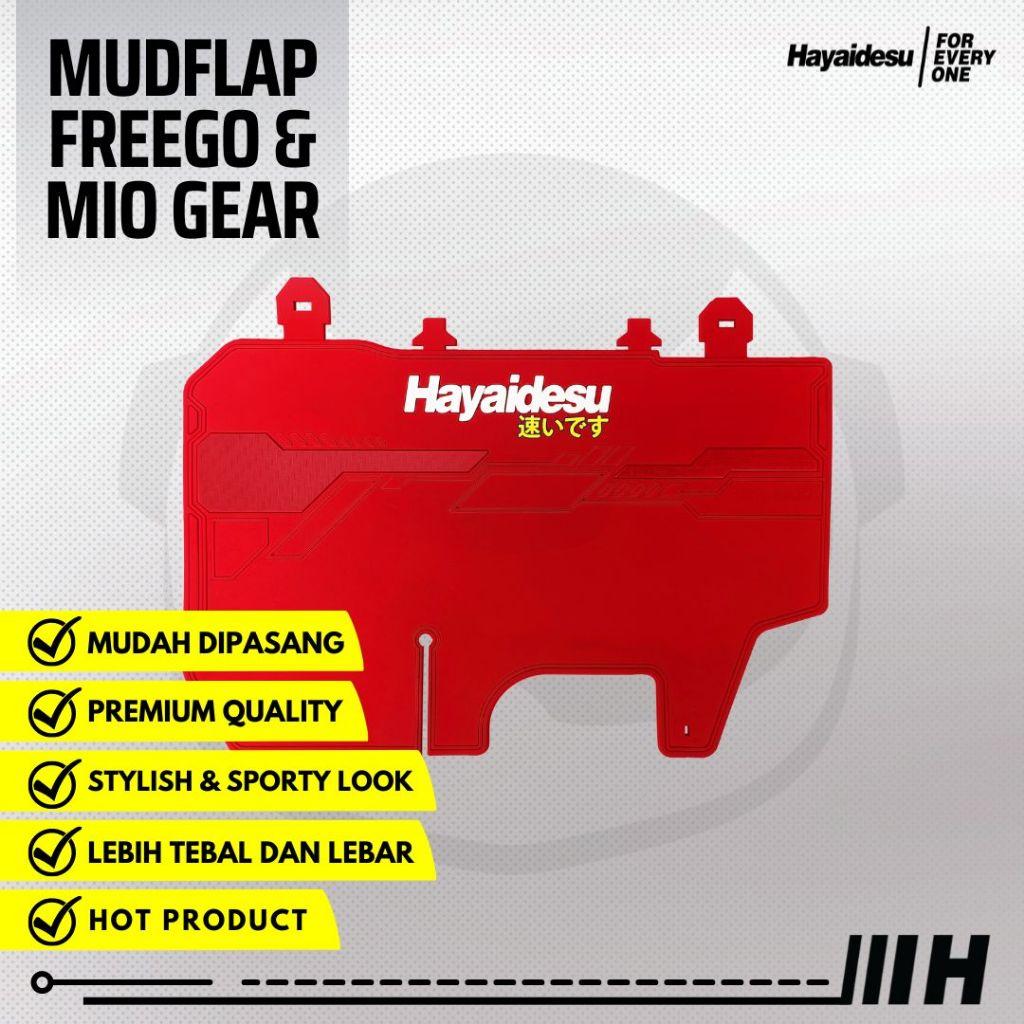 Chắn bùn Hayaidesu cho Yamaha Freego & Mio Gear chống bẩn chính hãng EnerSpeed