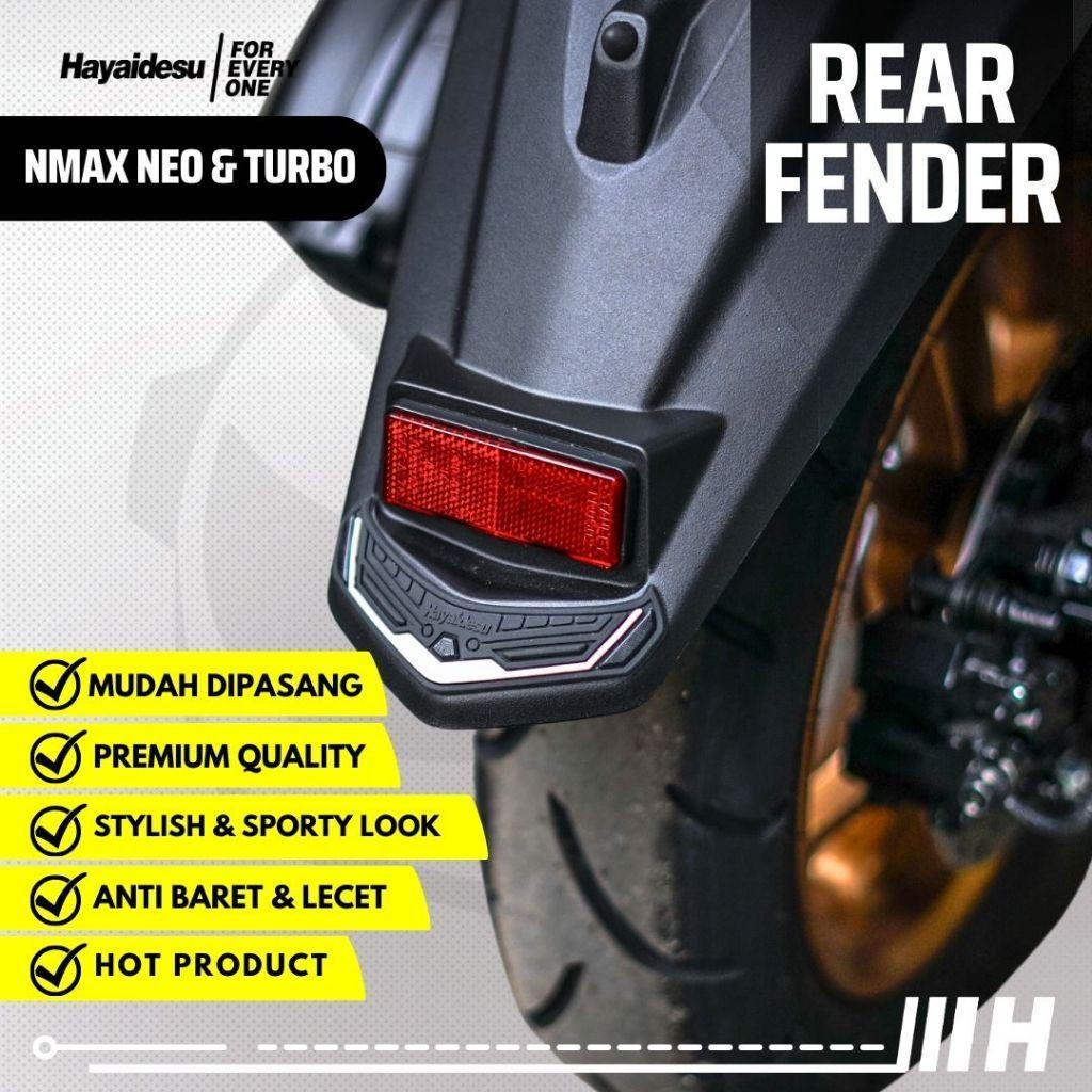 Miếng dán bảo vệ dè sau Hayaidesu cho Yamaha NMAX 2025 chống trầy xước chính hãng EnerSpeed