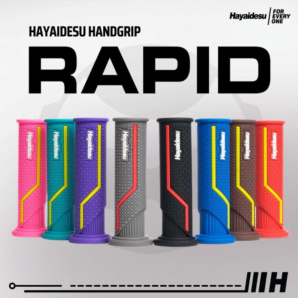 Bao tay Hayaidesu RAPID cho Kawasaki Ninja, ZX, CBR, Yamaha R1, R6, R25, GSX (Hở đầu) chính hãng EnerSpeed